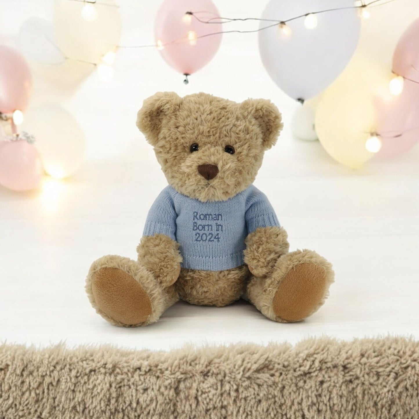 Personalised Teddy Bear with Jumper