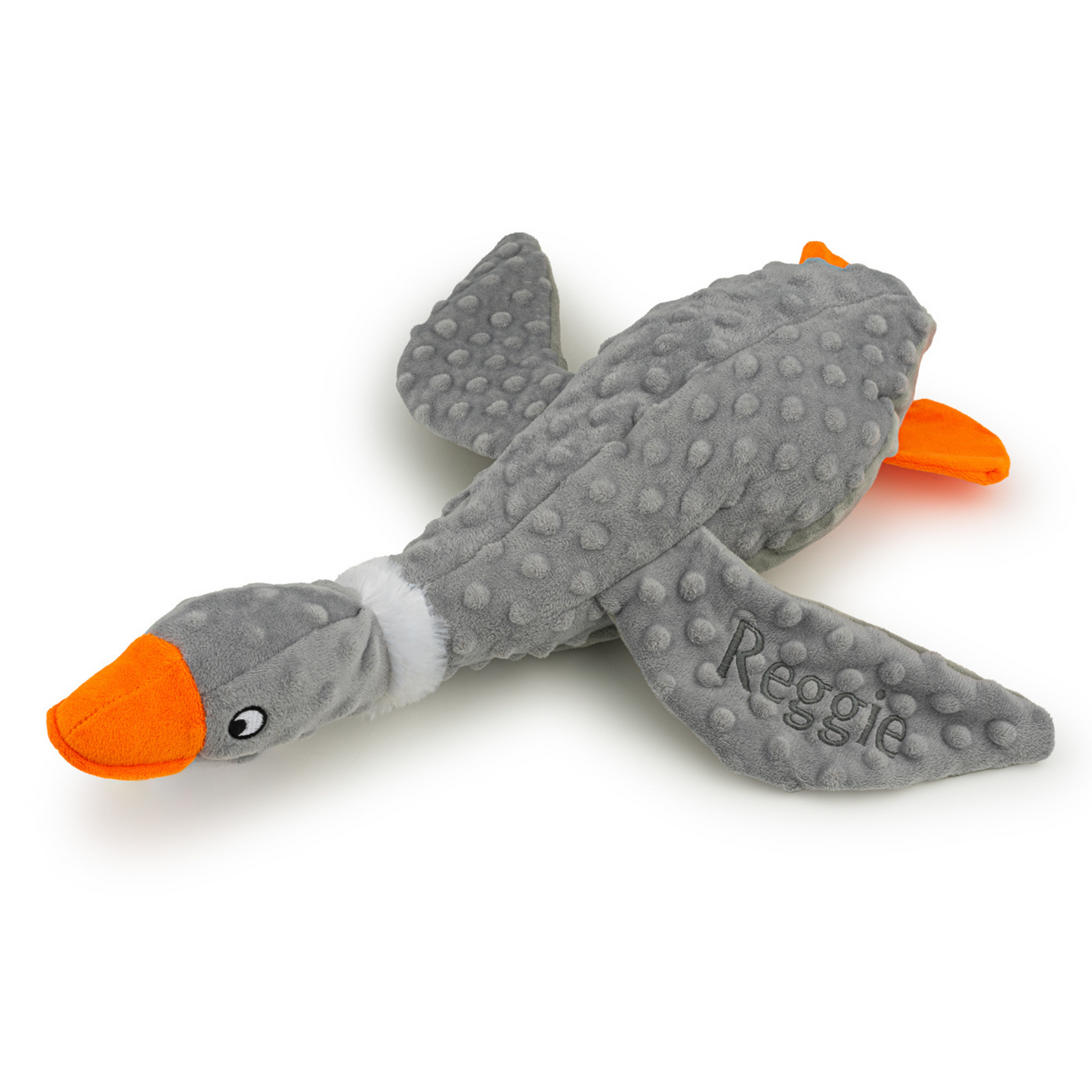 Personalised Grey Duck Toy