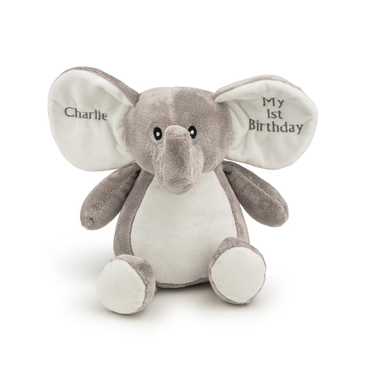 Personalised Elephant Soft Toy