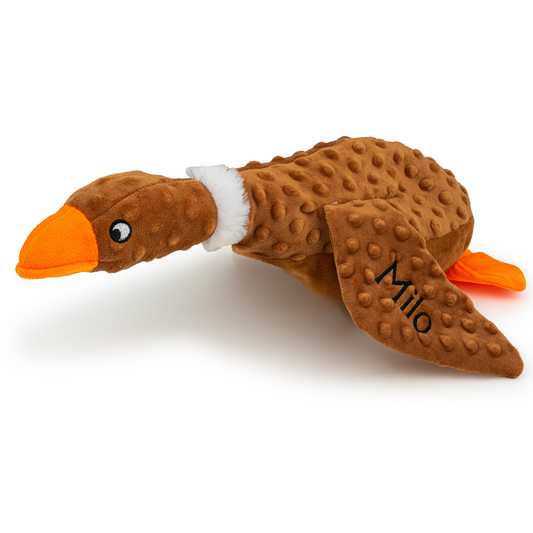 Personalised Brown Duck Toy